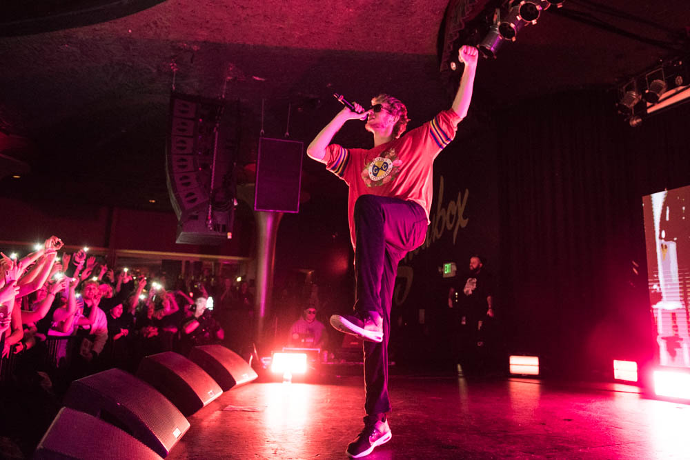 Yung Gravy performing on tour