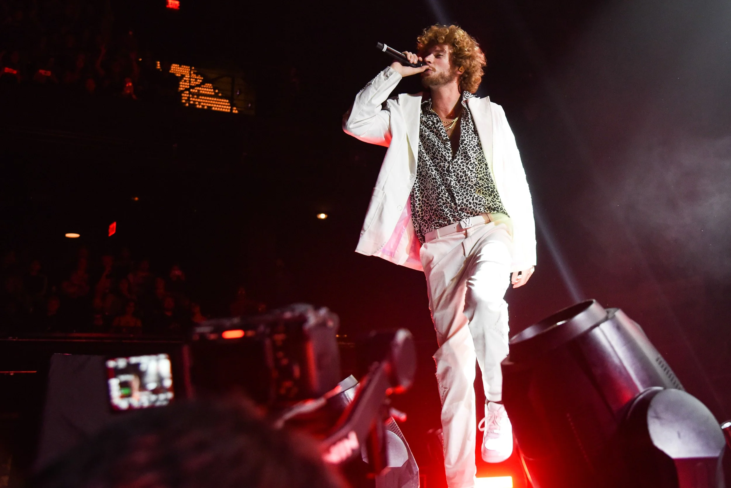 Yung Gravy performing live on stage